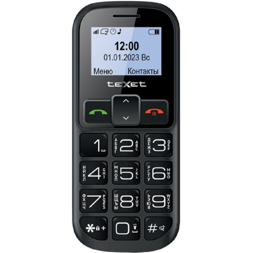 картинка texet tm-b322 цвет черный-красный с зу от магазина Tovar-RF.ru