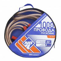 картинка провода пусковые nova bright 1000а с прозрачной изоляцией, в сумке, 4,0м 47781 от магазина Tovar-RF.ru