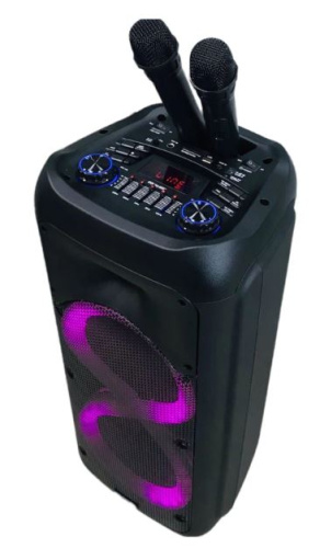 картинка колонка 08" (20-58 dance box 500) динамик 2шт/8" черная eltronic с tws от магазина Tovar-RF.ru