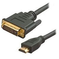 картинка 5bites apc-073-020 кабель  hdmi m /  dvi m (24+1) double link, зол.разъемы, ферр.кольца, 2м. от магазина Tovar-RF.ru