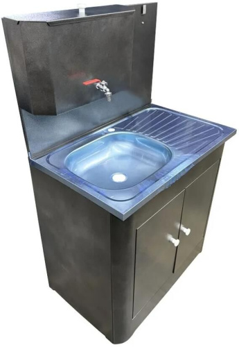 картинка Умывальник АКВАТЕКС ДУЭТ (бак антикорроз. без ЭВН+мойка нерж.) серебро АКВАТЕКС ДУЭТ (бак антикорроз. без ЭВН+мойка нерж.) серебро от магазина Tovar-RF.ru