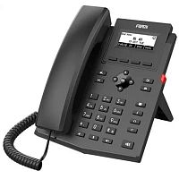 картинка fanvil x301w  c б/п черный sip телефон от магазина Tovar-RF.ru