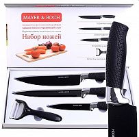 картинка Набор ножей MAYER&BOCH 30737 черный от магазина Tovar-RF.ru