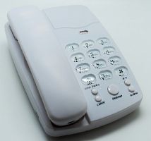 картинка телефон проводной вектор 816/04 white от магазина Tovar-RF.ru