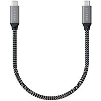 картинка satechi [st-u4c25m] кабель usb4 c to c длина 25 см. цвет: серый космос" от магазина Tovar-RF.ru