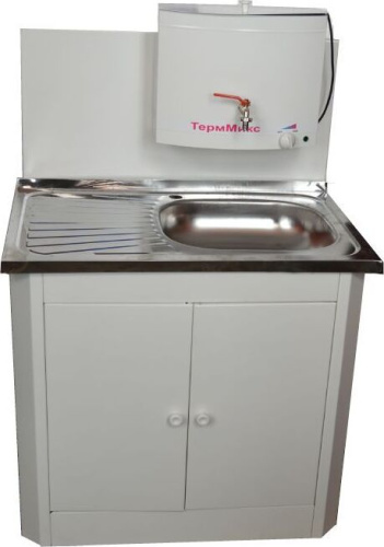 картинка Умывальник ТЕРММИКС Умывальник с ЭВН нерж. "Тандем" белый ТЕРММИКС Умывальник с ЭВН нерж. "Тандем" белый от магазина Tovar-RF.ru