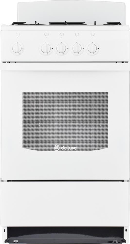 картинка плита газовая de luxe 5040.45г(щ) 001 белый от магазина Tovar-RF.ru