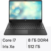 картинка hp 15s-fq5035ny [737u1ea] black 15.6" {fhd i7 1255u/8gb/512gb ssd/dos} от магазина Tovar-RF.ru