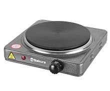 картинка плитка эл. настол. sakura пэ-09 1500вт 185мм 1конф/диск графит от магазина Tovar-RF.ru
