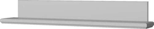 картинка Полка навесная АНРЭКС VALENCIA, Полка навесная. Цвет СЕРЫЙ АНРЭКС VALENCIA, Полка навесная. Цвет СЕРЫЙ от магазина Tovar-RF.ru