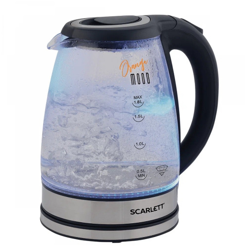 картинка scarlett sc-ek27g36 чайник,1.8л.,1800вт, черный от магазина Tovar-RF.ru
