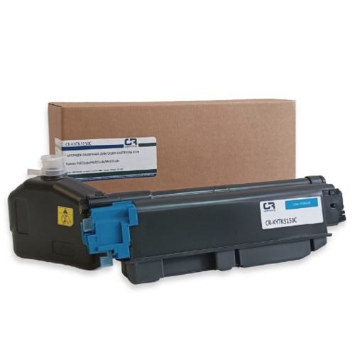 картинка картридж лазерный copyrite cr-kytk5150c tk-5150c голубой (10000стр.) для kyocera p6035cdn/m6035cidn/ от магазина Tovar-RF.ru