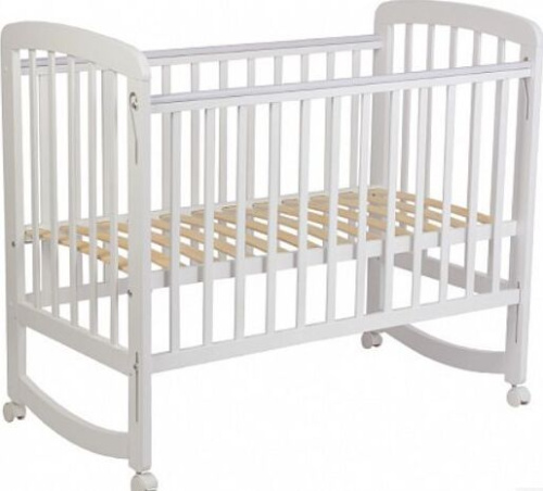 картинка кровать polini кроватка детская polini kids simple 304, белый (1кор) polini кроватка детская polini kids simple 304, белый (1кор) от магазина Tovar-RF.ru