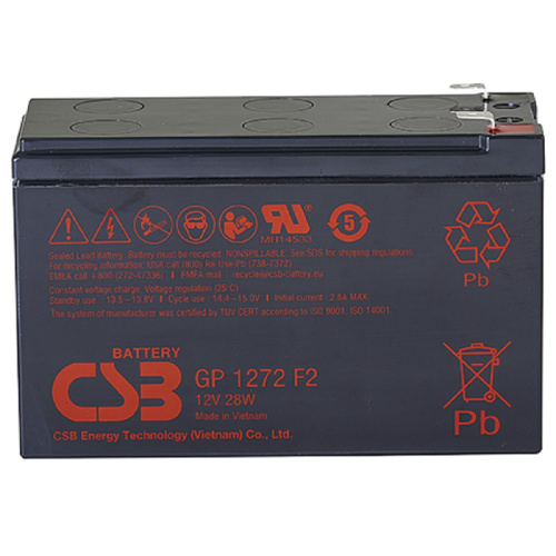 картинка csb батарея gp1272 (12v28w) {арт. 1744124} от магазина Tovar-RF.ru