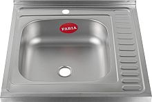 картинка мойка накладная fabia м00004 мойка 60 х 60 см левая fabia м00004 мойка 60 х 60 см левая от магазина Tovar-RF.ru