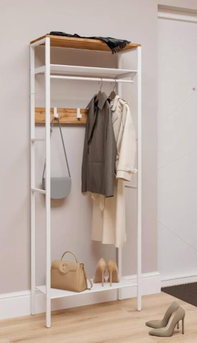 картинка Вешалка гардеробная ЗМИ Вешалка гардеробная "ТОРОНТО 23Л" (Белый) ВГТ23Л Б ЗМИ Вешалка гардеробная "ТОРОНТО 23Л" (Белый) ВГТ23Л Б от магазина Tovar-RF.ru