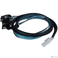 картинка procase cbl-slsas8-8sata-10 кабель для подключения корзин, sff-8654 (slimline sas x8) к 8* sata , 100 cm от магазина Tovar-RF.ru