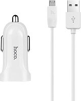 картинка азу hoco (6957531067788) z2 white азу 1usb 1.5a для micro usb от магазина Tovar-RF.ru