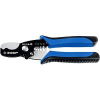 картинка ЗУБР Кабелерез XT-10 со съемником изоляции, рез до 10 мм [22640] от магазина Tovar-RF.ru