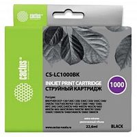 картинка картридж струйный cactus cs-lc1000bk черный (22.6мл) для brother dcp 130c/330с/mfc-240c/5460cn от магазина Tovar-RF.ru