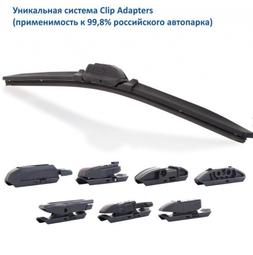 картинка щетка стеклоочистителя goodyear gy000444 бескаркасная premium 24''/60 cm от магазина Tovar-RF.ru