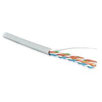 картинка hyperline uutp4-c5e-s24-in-lszh-gy-305 (305 м) кабель витая пара, неэкранированная u/­utp, категория 5e, 4 пары (24 awg), одножильный(solid), lszh, нг(с)-hf, -20°c – +75°c, серый от магазина Tovar-RF.ru