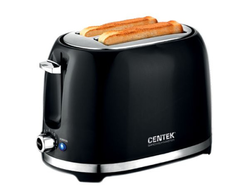 картинка тостер centek ст-1432 black от магазина Tovar-RF.ru