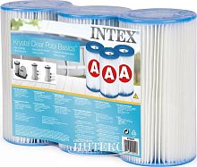 картинка картридж "а" (блок из 3шт) для фильтр-насосов intex 29003от магазина Tovar-RF.ru
