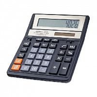картинка калькулятор PERFEO (PF-A4026) бухгалтерский, 12-разр. черный от магазина Tovar-RF.ru