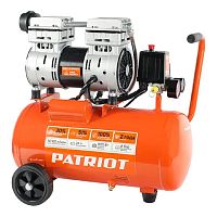 картинка PATRIOT WO 24-160 Компрессор [525306375] {Безмасляный; Мощн. 1,1 кВт; Напр. 230В Об. двиг.: 2850 об/мин; Производительность: 160 л/мин; Объем ресивера: 24 л; Давление: 8 бар} от магазина Tovar-RF.ru
