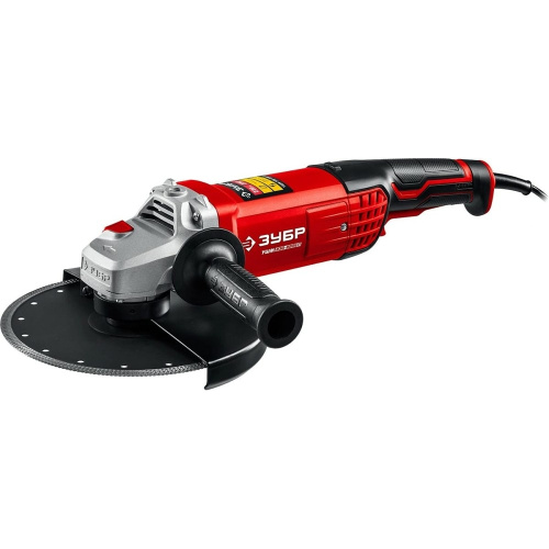 картинка ЗУБР Угловая шлифовальная машина [УШМ-230-2205 П] { 2200 Вт, d230 мм }  от магазина Tovar-RF.ru