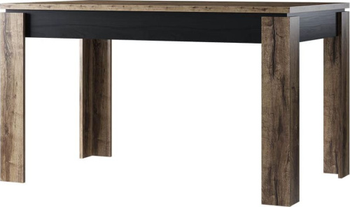 картинка Модульная мебель АНРЭКС JAGGER Стол раздвижной цвет Дуб монастырский /Черный (2 уп.) АНРЭКС JAGGER Стол раздвижной цвет Дуб монастырский /Черный (2 уп.) от магазина Tovar-RF.ru