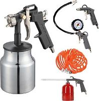 картинка пневмоинструмент patriot 830901055 kit 5в набор окрасочного инструмента patriot 830901055 kit 5в набор окрасочного инструмента от магазина Tovar-RF.ru