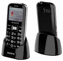 картинка телефон мобильный maxvi b6ds black от магазина Tovar-RF.ru