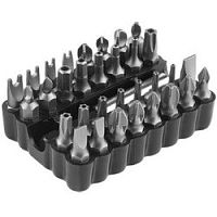 картинка ЗУБР Набор: Биты с магнитным адаптером, хромованадиевая сталь, 33 предмета [26046-H33] от магазина Tovar-RF.ru