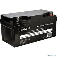 картинка exegate ex282981rus аккумуляторная батарея exegate gp12650 (12v 65ah, под болт м6) от магазина Tovar-RF.ru