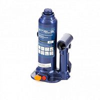 картинка stels домкрат гидравлический бутылочный, 2 т, h подъема 178–338 мм, в пласт. кейсе [51172] от магазина Tovar-RF.ru