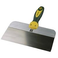 картинка Шпатель KRAFTOOL фасадный с двухкомпонентной ручкой, нержавеющее полотно, 150мм[10036-150] от магазина Tovar-RF.ru