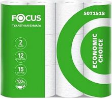 картинка Бумага туалетная АРТПЛАСТ (СГТ60575) 2 сл х 12 рул - Focus Economic Choice от магазина Tovar-RF.ru