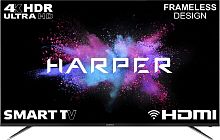 картинка led-телевизор harper 65u750ts-t2 uhd 4k smart tv безрамочный от магазина Tovar-RF.ru