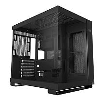 картинка корпус без блока питания/ pccooler c3 t500 bk, panoramic mid tower, black, tg, 0.7 spcc, no fans atx, matx, mitx 175/400/200mm 1x2.5", 2x3.5", 6xpci 1xusb-c 3.1, 2xusb-a 3.0 415x295x368mm от магазина Tovar-RF.ru