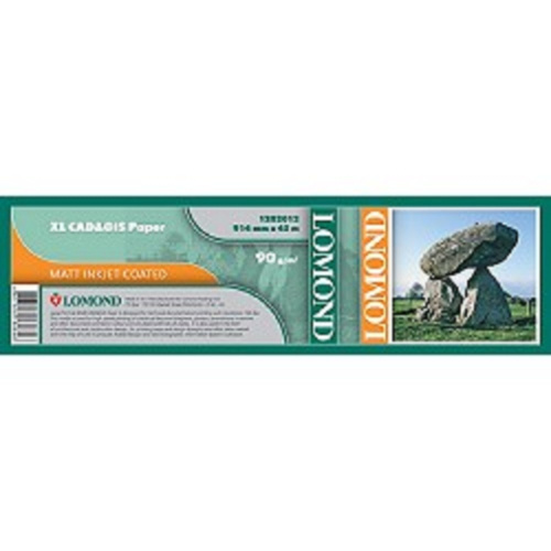 картинка LOMOND 1202011 Матовая бумага 610ммх45м, 90г/м2, рулон от магазина Tovar-RF.ru