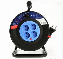 картинка Удлинитель SMARTBUY (SBE-10-4-20-N) 4 гнз - 20м, на катушке, б/з от магазина Tovar-RF.ru
