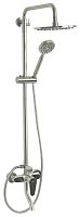 картинка Душевой комплект MAGNUS 9240 Смеситель+стойка душевая тропический душ , с двумя лейками из нерж. стали марка 304 от магазина Tovar-RF.ru