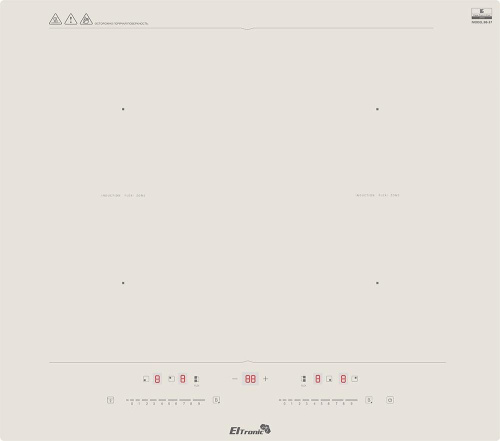 картинка варочная панель eltronic (88-37) 4 конфорки индукционная бежевый eltronic (88-37) 4 конфорки индукционная бежевый от магазина Tovar-RF.ru