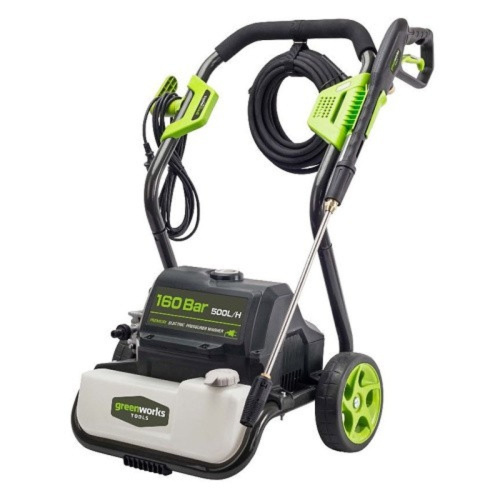 картинка greenworks gpwg8ii мойка высокого давления аккумуляторная, 2800 вт, 160 бар [5106807] от магазина Tovar-RF.ru