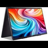 картинка lcd acer 18.5" pd193qebmiuux double portable monitor {ips 1920x1080 100hz 4ms 250cd hdmi usb-c(15w) spk audioout 2x2w vesa} [um.xp3cd.e01] от магазина Tovar-RF.ru