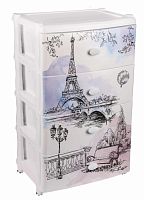 картинка Комод АЛЬТЕРНАТИВА М2266 Весна в Париже 4-х секцион. широкий от магазина Tovar-RF.ru