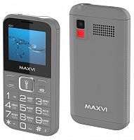 картинка телефон мобильный maxvi b200 grey от магазина Tovar-RF.ru