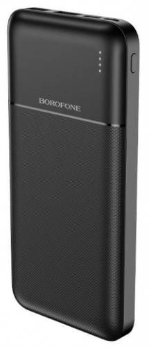 картинка зарядное устройство borofone (6974443380989) bj16 black 10000мач от магазина Tovar-RF.ru